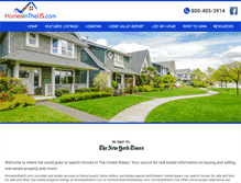 Tablet Screenshot of homesintheus.com
